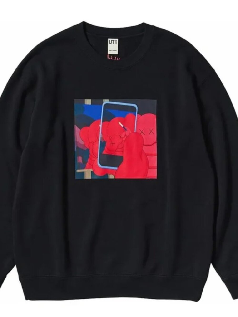 *NWT* UNIQLO x KAWS + ANDY WARHOL UT LS Graphic Sweatshirt, Sz L - 467119